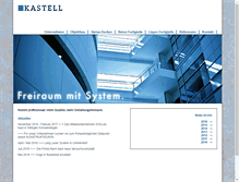 Tablet Screenshot of kastell-pro.com